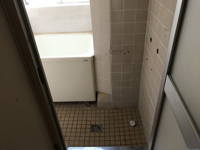 リフォーム前 風呂場