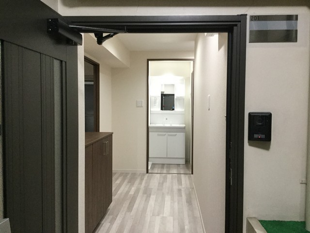 リノベーション後 玄関